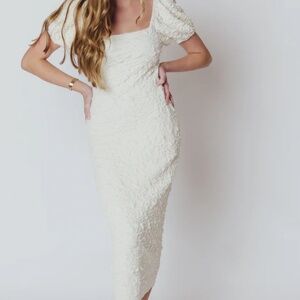 Worth Collective brand new dress in white